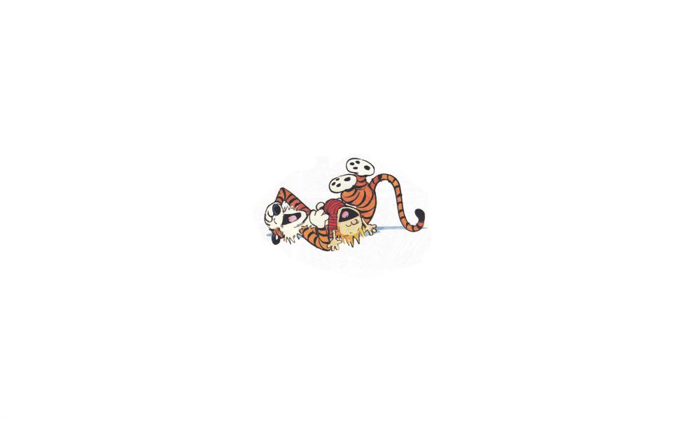 Calvin and Hobbes White Laughing HD wallpaper,cartoon/comic HD wallpaper,white HD wallpaper,and HD wallpaper,calvin HD wallpaper,hobbes HD wallpaper,laughing HD wallpaper,1920x1200 wallpaper