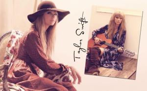 Singer Taylor Swift Guitar wallpaper thumb
