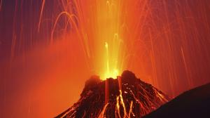 Volcano Lava Eruption HD wallpaper thumb