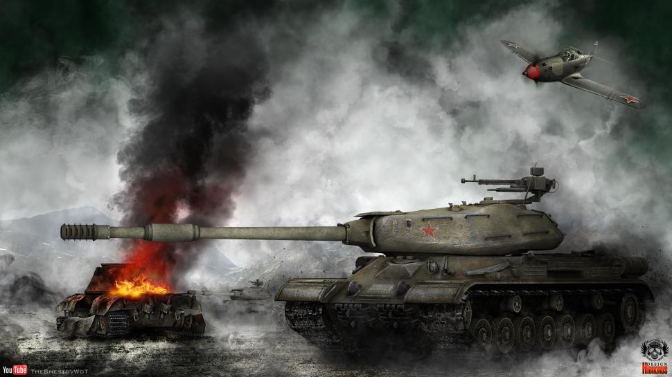 World of Tanks Tanks Smoke IS-4M Games 3D Graphics wallpaper,games HD wallpaper,3d graphics HD wallpaper,world of tanks HD wallpaper,tanks HD wallpaper,tanks from games HD wallpaper,smoke HD wallpaper,2560x1440 wallpaper