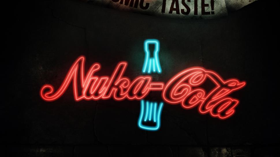 Nuka-Cola Soda Sign Neon Bottle Fallout HD wallpaper,video games HD wallpaper,neon HD wallpaper,fallout HD wallpaper,sign HD wallpaper,bottle HD wallpaper,cola HD wallpaper,soda HD wallpaper,nuka HD wallpaper,1920x1080 wallpaper