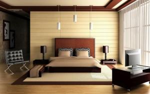 Bedroom Bed Architecture Interior Design High Resolution Images wallpaper thumb