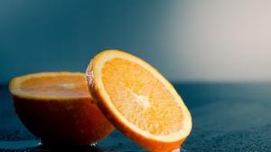 Fruits Food Oranges Orange Slices Widescreen wallpaper thumb