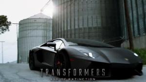 Transformers Age of Extinction Black Lamborghini wallpaper thumb