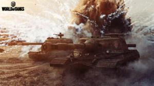 World of Tanks Tanks Object 268 and ST-1 Games 3D Graphics wallpaper thumb