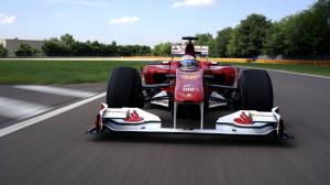 Race Car Formula One F1 Motion Blur HD wallpaper thumb