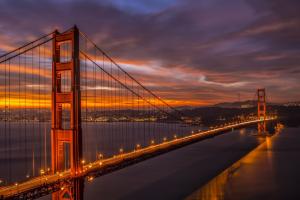 California, San Francisco Bridge wallpaper thumb