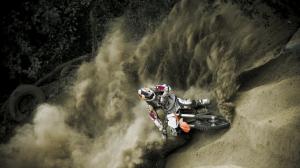 Dirt Bike, Motocross, Dust wallpaper thumb