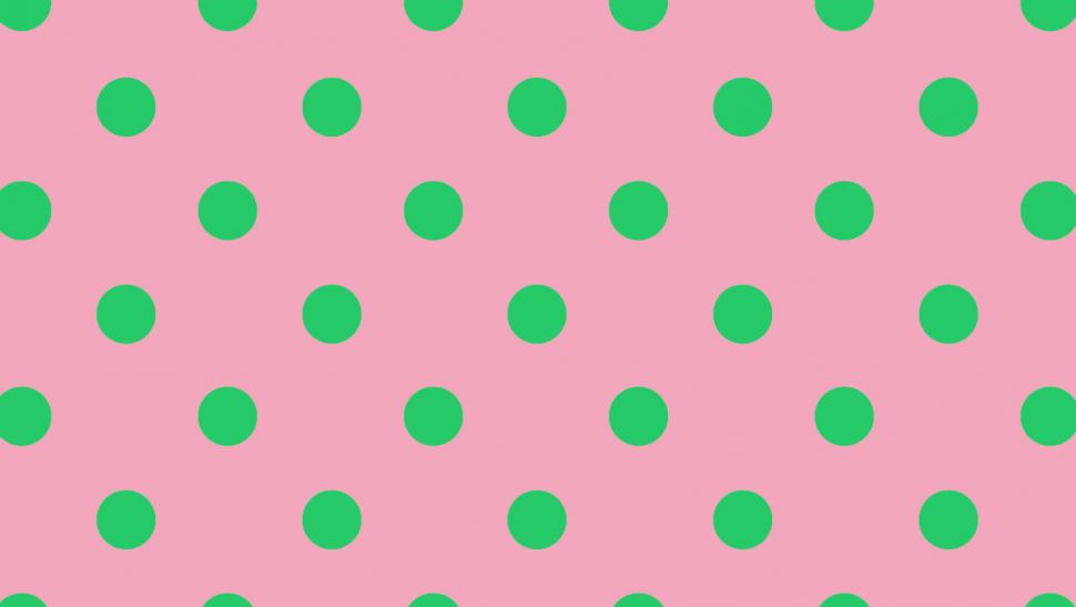 Art, Abstract, Polka Dot, Green Balls, Pink Background wallpaper,art wallpaper,abstract wallpaper,polka dot wallpaper,green balls wallpaper,pink background wallpaper,1600x903 wallpaper