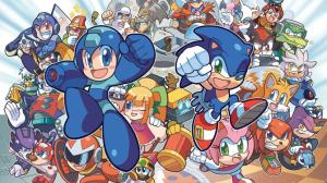 Sonic the Hedgehog, Video Games, Sega, Archie Comics, Mega Man wallpaper thumb