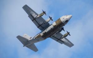 Lockheed Martin, C-130J, Super Hercules, military transport, plane, sky wallpaper thumb