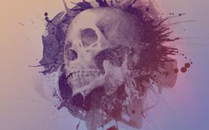 Skull Abstract HD wallpaper thumb