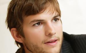 Ashton Kutcher Handsome wallpaper thumb