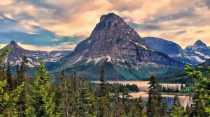 Majestic Mountain Lscape Hdr wallpaper thumb