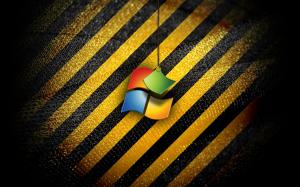 Windows operating system logo, stripes wallpaper thumb