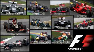 Formula 1 Teams Cars wallpaper thumb