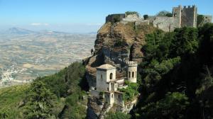 Erice Castle In Sicily Italy wallpaper thumb