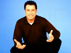 John Travolta, Celebrities, Star, Man, Mature, Eyes, Ring, Smiling, Photography, Simple Background wallpaper thumb