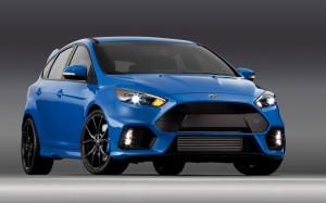 Blue Ford Focus RS wallpaper thumb