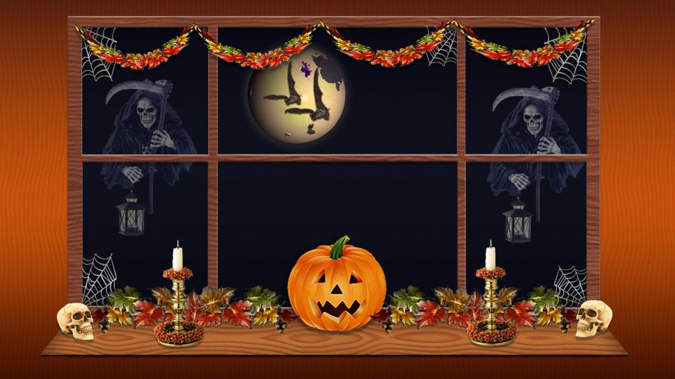 Scary Pumpkin Goulish Halloween wallpaper,halloween HD wallpaper,goulish HD wallpaper,spooky HD wallpaper,scary HD wallpaper,animals HD wallpaper,1920x1080 wallpaper
