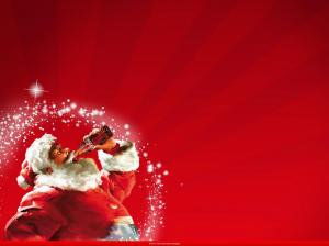 coca-cola, new year, santa claus wallpaper thumb