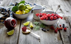 Jam and Fruits wallpaper thumb