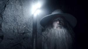 The Lord of the Rings The Hobbit Gandalf Wizard Ian McKellen Light Beard HD wallpaper thumb