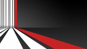 White Striped and Red Stripe HD wallpaper thumb