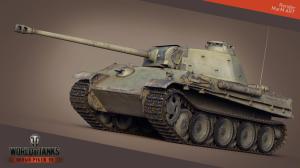 World of Tanks Tanks PzV Panther Games 3D Graphics wallpaper thumb