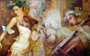 Violinist ~ For Carmen wallpaper thumb