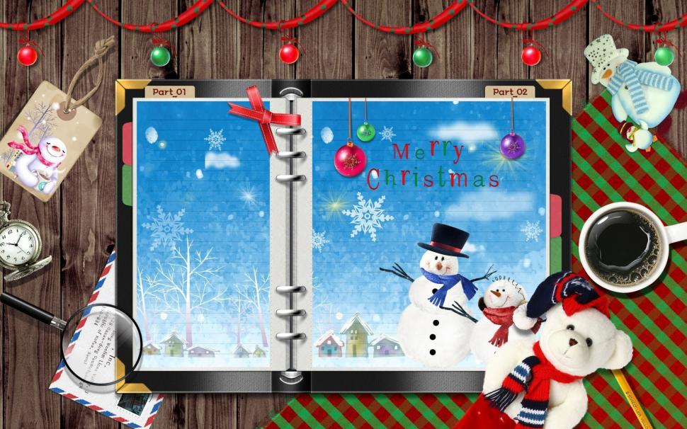 Snowman Christmas Card wallpaper,christmas ornaments HD wallpaper,holiday card HD wallpaper,1920x1200 wallpaper