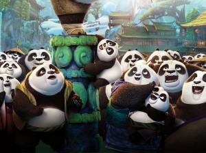 Kung Fu Panda 3, Panda village of pandas wallpaper thumb