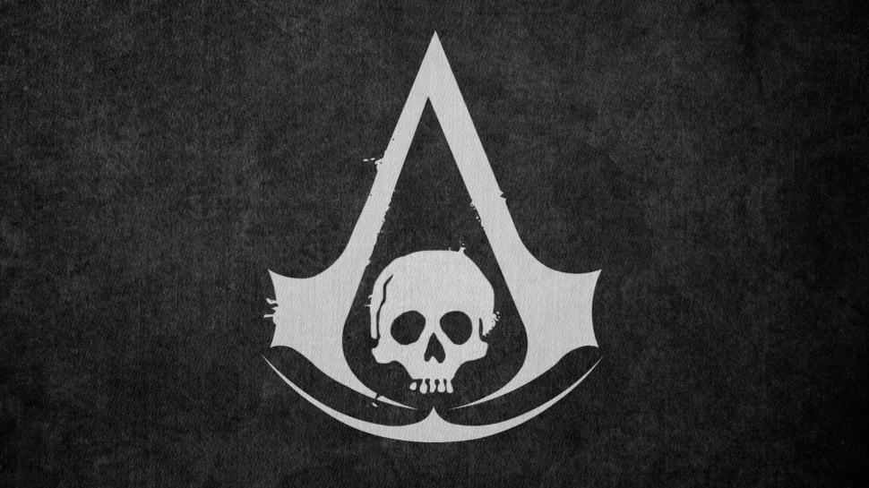 Assassin's Creed Black Flag Skull HD wallpaper,video games HD wallpaper,black HD wallpaper,s HD wallpaper,skull HD wallpaper,flag HD wallpaper,assassin HD wallpaper,creed HD wallpaper,1920x1080 wallpaper