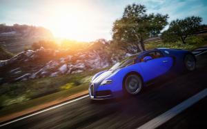 Excellent, Gran Turismo 6, Blue Car, Road, Speed wallpaper thumb