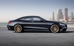 Mercedes Benz S63 AMG Brabus Side View wallpaper thumb