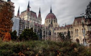 Budapest city, Hungary, parliament, building wallpaper thumb