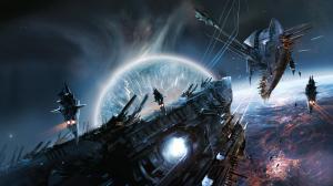 Space War Game Scene wallpaper thumb