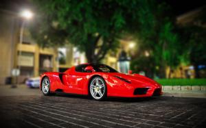 Ferrari Enzo Tilt-Shift HD wallpaper thumb