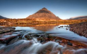 Scotland, mountain, river, stream wallpaper thumb