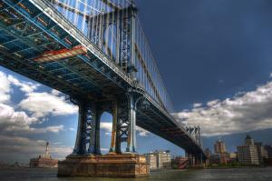 New York City, Manhattan Bridge wallpaper thumb