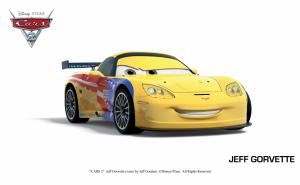 jeff gorvette - Cars 2 wallpaper thumb