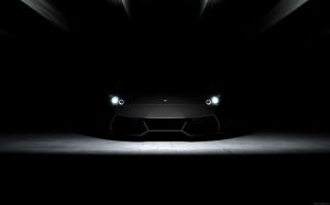 Black Lamborghini Avendator wallpaper thumb