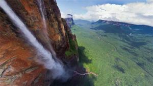 Angle Falls Venezuela HD wallpaper thumb