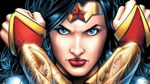 Wonder Woman DC Face HD wallpaper thumb