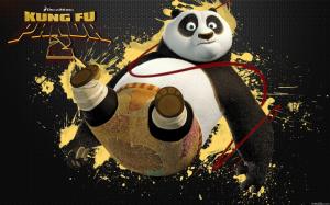 PO in Kung Fu Panda 2 wallpaper thumb