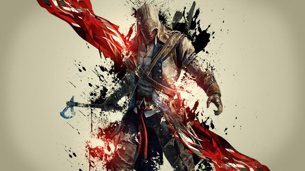 Assassin's Creed Abstract HD wallpaper,abstract wallpaper,video games wallpaper,s wallpaper,assassin wallpaper,creed wallpaper,1366x768 wallpaper