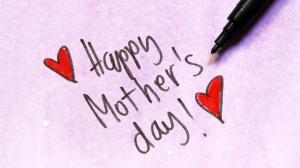 Happy Mother's Day, pen, love hearts wallpaper thumb