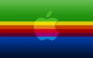 Apple in Colors wallpaper thumb