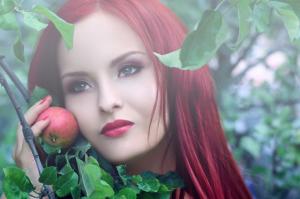 Redhead, Model, Women, Apple wallpaper thumb