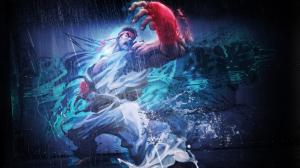 Ryu in the street fighter  wallpaper thumb